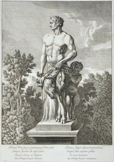 Statue of a Satyr at Versailles, from 